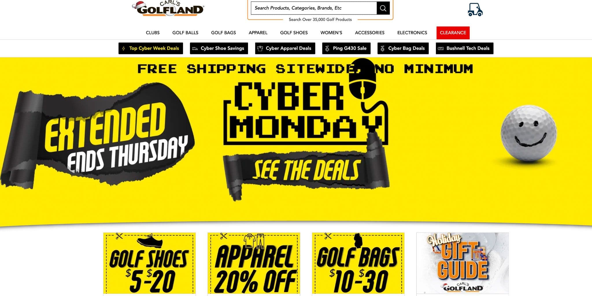 CarlsGolfland.com Promo Codes for December 2025