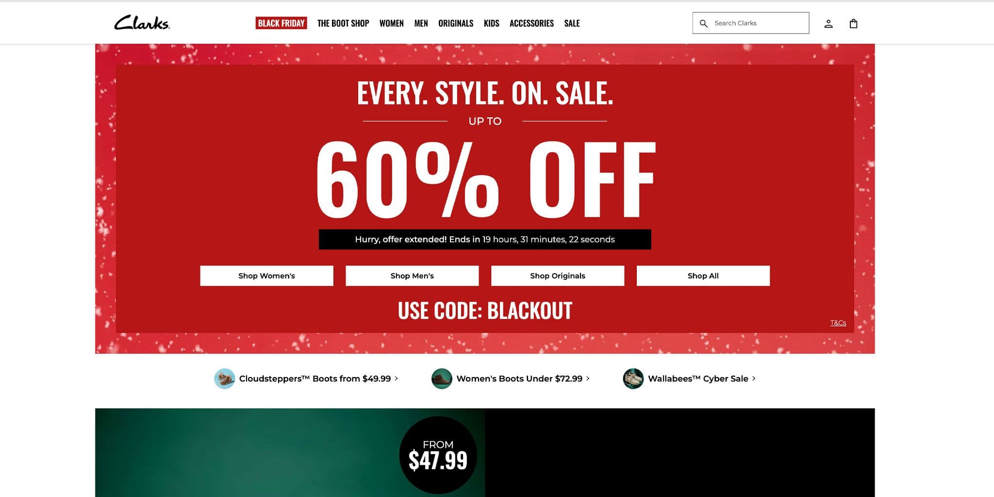 Clarks.com Promo Codes for December 2025