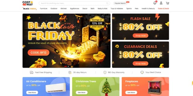 Costway.com Promo Codes for December 2025