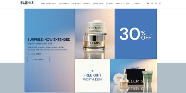 Elemis.com Promo Codes for February 2026