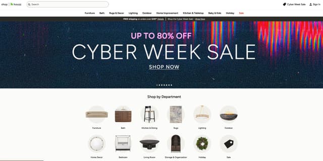 ShopHouzz.com Promo Codes for December 2025