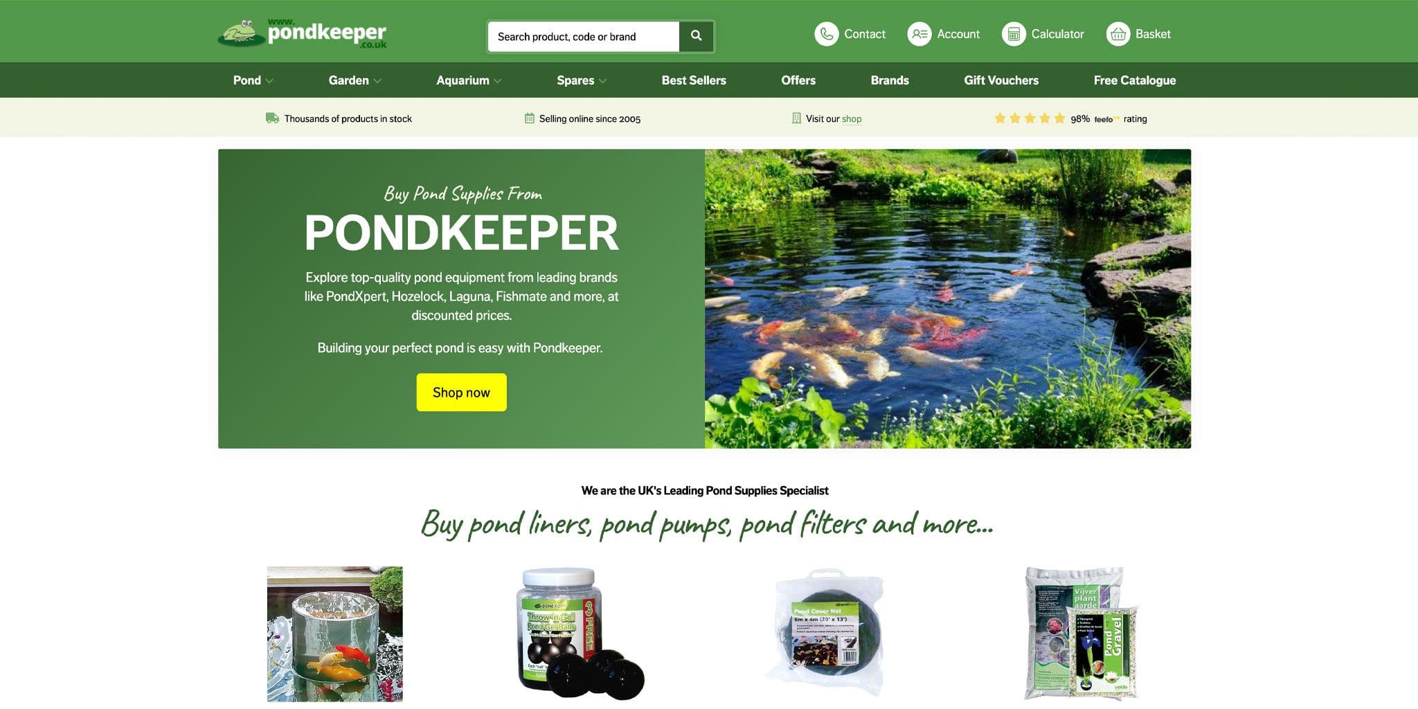 Pondkeeper.co.uk Promo Codes for December 2025