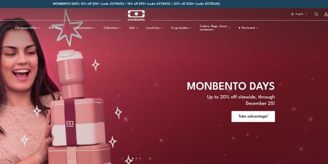 monbento.com Promo Codes for December 2025