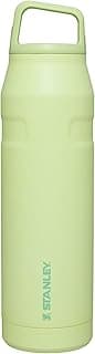STANLEY IceFlow Cap and Carry Water Bottle | Wide Mouth Twist Lid | Lightweight & Leakproof for Travel & Sports | Insulated Stainless Steel | BPA-Free