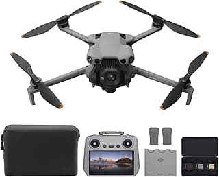 DJI Mini 5 Pro Fly More Combo Plus with DJI RC 2, Drone with Camera, 1-Inch CMOS, 4K Drone for Beginners, Obstacle Sensing, ActiveTrack 360°, 225° Gimbal Rotation, Extended Battery Life