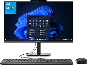 Lenovo 24 All-in-One Desktop Computer for Home Office, Intel Processor, 23.8" FHD AIO, WiFi 6, Bluetooth 5.2, RJ-45, HDMI, Keyboard & Mouse - 16GB RAM, 1TB PCIe SSD