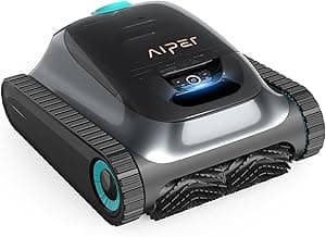 AIPER Scuba S1 Cordless Robotic Cleaner, Smart Navigation for Inground Pools up to 1,600 Sq.ft, Wall and Waterline Cleaning Vacuum