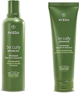 Aveda Be Curly Advanced Shampoo & Conditioner Duo | for Curly, Coily, Wavy Hair | Fights Frizz | Silicone Free, Sulfate Free | 8.5 Fl Oz