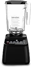 Blendtec Original Designer Series Blender and 90 Oz WildSide+ Jar - Kitchen Blender Bundle - Black