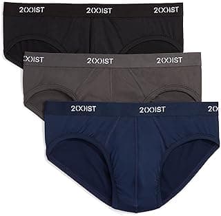 2(X)IST Men's Micro Speed Dri No Show Brief 3-Pack