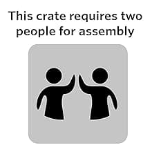 Midwest Homes for Pets Ginormous Single Door 54-Inch Dog Crate for XXL Dogs Breeds; Great Dane, Mastiff, St. Bernard, Drop Pin Assembly Requires Two People; Divider Panel Not Included; Black: SL54