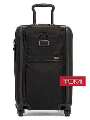 TUMI - Alpha International Dual Access 4-Wheeled Carry-on - Expandable, Durable and Compact Luggage with Removable Garment Bag