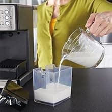 Mr. Coffee Espresso and Cappuccino Machine Stainless Steel Programmable Coffee Maker with Automatic Milk Frother 15-Bar Pump Ideal for Home Baristas