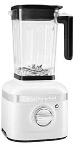 KitchenAid K150 3 Speed Ice Crushing Blender with 2 Personal Blender Jars - KSB1332Y,Black Matte, 48 oz