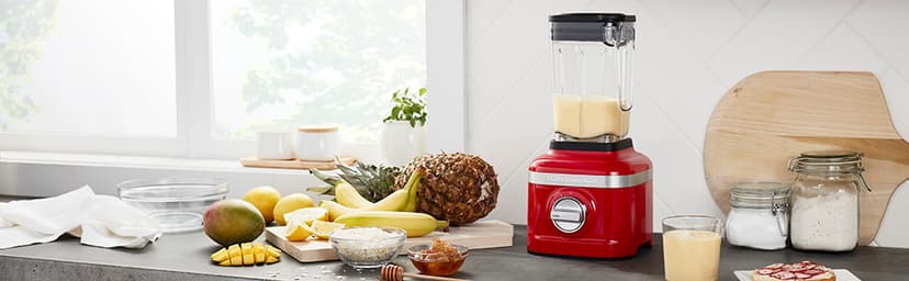 KitchenAid K150 3 Speed Ice Crushing Blender with 2 Personal Blender Jars - KSB1332Y,Black Matte, 48 oz