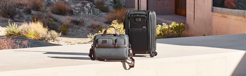TUMI - Alpha International Dual Access 4-Wheeled Carry-on - Expandable, Durable and Compact Luggage with Removable Garment Bag
