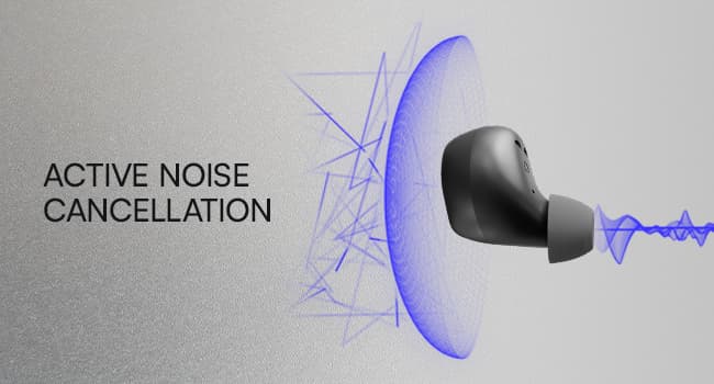 Raycon Everyday Earbuds (2024 Edition) - Bluetooth True Wireless in-Ear Buds with 32 Hours Playtime, Multpoint Technology, Extreme Comfort, and Active Noise Cancellation (Carbon Black)