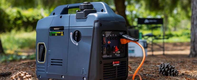 A-iPower 1500 Watt Portable Quiet Inverter Generator Gas Powered, Small Ultra Lightweight Quiet Generator for Camping, Tailgating, Home Backup, Emergency, EPA & CARB Compliant, CO Sensor (SUA1500i)