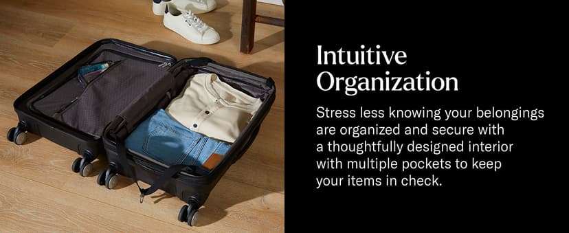 Samsonite Freeform 23-Inch Hardside Carry-On Luggage with Spinner Wheels - Hardshell Carry-On Suitcase - TSA, Airline-Approved - Expandable Hard Shell, Smooth Rolling Wheels for Lightweight Travel.