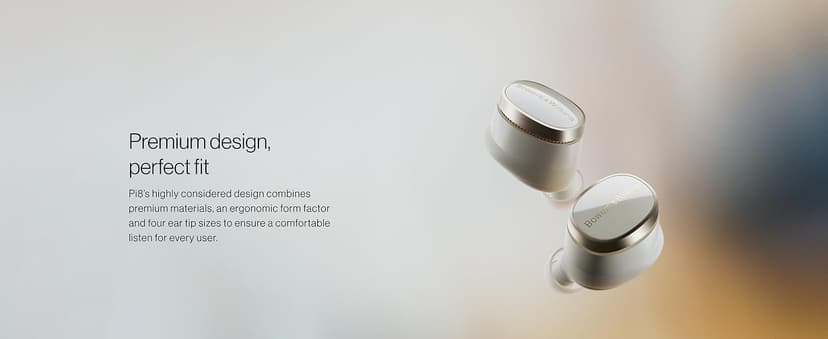 Bowers & Wilkins Pi8 Wireless Earbuds (Midnight Blue), in-Ear Bluetooth Earphones with Qualcomm Chipset & aptX Lossless, Active Noise Cancelling Earbuds, 3 Built-in Mics, 15-Min Quick Charging