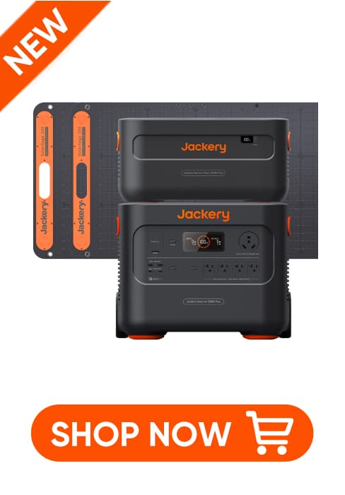 Jackery Explorer 2000 PRO Portable Power Station, 2160Wh Capacity with 3x2200W AC Outlets, Fast Charging, Solar Generator for Home Backup, Emergency, RV Outdoor Camping (Solar Panel Optional)