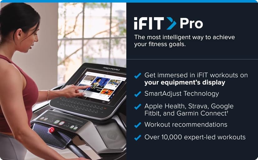 ProForm Pro Treadmills: Smart Treadmills for Walking and Running with SpaceSaver Design