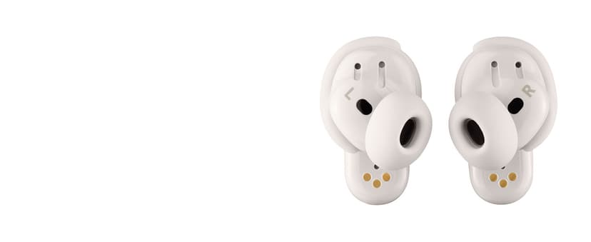 Bose QuietComfort Ultra Bluetooth Earbuds, Wireless Earbuds with Spatial Audio and World-Class Active Noise Cancellation, Deep Bass, Up to 6 Hours of Playtime, White Smoke