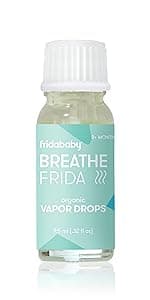 Frida Baby 3-in-1 XL Top Fill Humidifier for Bedroom, Allergy Relief, 6L Tank Cool Mist Humidifier for Large Rooms + Diffuser, Nightlight, Auto Shut-Off, Quiet, Carry Handle, Essential Oil Diffuser