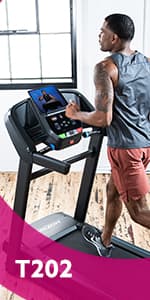 Horizon Fitness 7.4 at Studio Series Smart Treadmill with Bluetooth and Incline, Heavy Duty Folding Treadmill 350 lbs Weight Capacity, Pro Running Machine for Home Exercise and Running with Apps