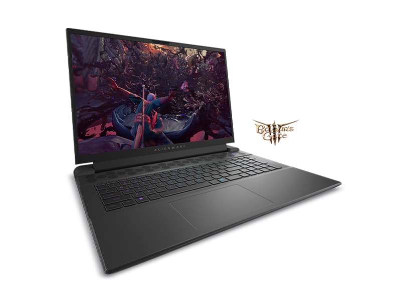 Alienware M18 R2 Gaming Laptop - 18 QHD+ 165Hz 3ms Display, Intel Core i9-14900HX, 32GB DDR5 RAM, 1TB SSD, NVIDIA GeForce RTX 4080 12 GB GDDR6, Windows 11 Home, Onsite Service - Dark Metallic Moon