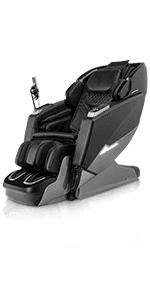 Osaki OS-Champ | Cream & Taupe | 2 Stages Zero Gravity | 18 Air Bag Full-Body Massage Chair | Lumbar Heating | Foot & Calf | 5 Auto Massage Programs | Bluetooth Speaker | Space Saving | Polypropylene