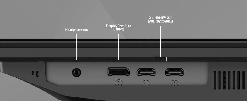 MSI MAG 271QP QD-OLED X24 27-inch 2560 x 1440 (QHD) Gaming Monitor, 240Hz, Adaptive-Synch, HDMI, DisplayPort, VESA Mountable, Tilt, Height Adjustable, Speaker, 0.03ms, Black