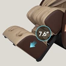 Osaki OS-Champ | Cream & Taupe | 2 Stages Zero Gravity | 18 Air Bag Full-Body Massage Chair | Lumbar Heating | Foot & Calf | 5 Auto Massage Programs | Bluetooth Speaker | Space Saving | Polypropylene