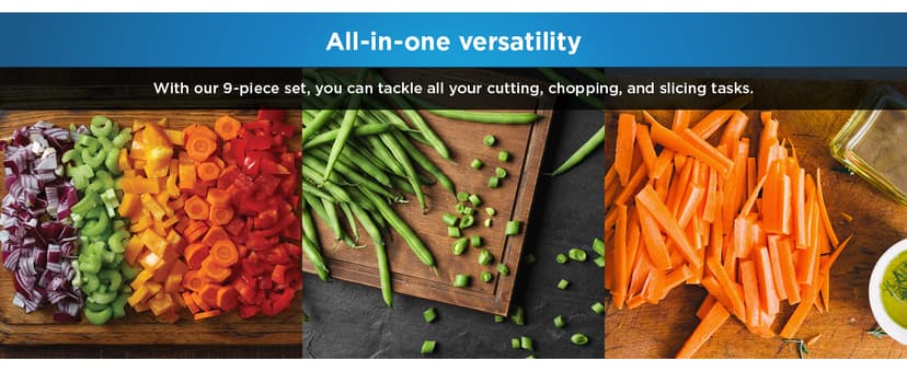 Ninja K32012 Foodi NeverDull Premium Knife System, 12 Piece Knife Block Set with Built-in Sharpener, German Stainless Steel Knives, Black