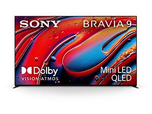 Sony BRAVIA 8 II 65 Inch TV, QD OLED, 4K Smart Google TV, XR Processor with AI Technology, Ultra Slim Design, 120hz Television, Dolby Vision/Atmos, Exclusive Features for PS5, K-65XR80M2, 2025 Model