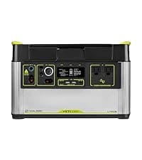 Goal Zero Yeti Portable Power Station, Yeti 300, 297 Watt Hour LiFePO4 Battery, Water resistant & Dustproof Solar Generator For Outdoors, Camping, Tailgating, & Home, Clean Renewable Off-Grid Power