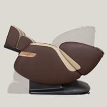 Osaki OS-Champ | Cream & Taupe | 2 Stages Zero Gravity | 18 Air Bag Full-Body Massage Chair | Lumbar Heating | Foot & Calf | 5 Auto Massage Programs | Bluetooth Speaker | Space Saving | Polypropylene