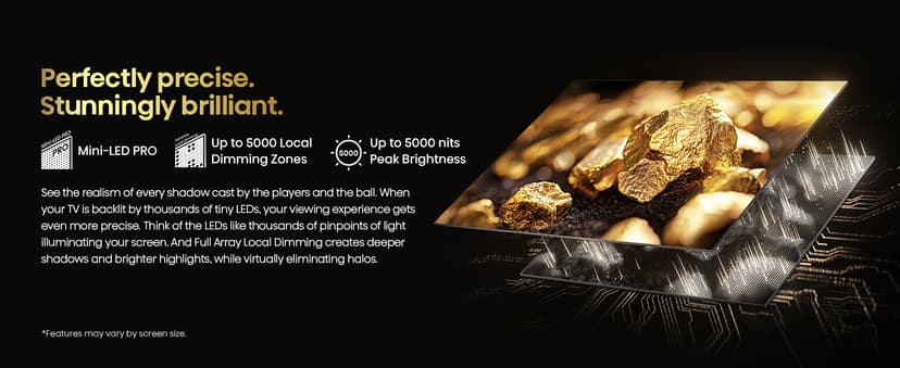 Hisense 55" Class U8 Mini-LED ULED 4K UHD Google Smart TV (55U8QG, 2025 Model) - QLED, Native 165Hz, VRR 288, Up to LD5600, 5000 Nits, HDR10+, Dolby Vision IQ · Atmos, IMAX Enhanced, 4.1.2 Ch Audio