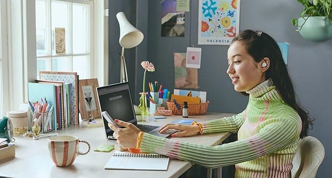 Sony WF-C510 Truly Wireless in-Ear Bluetooth Earbud Headphones with up to 22-Hour Battery, Multipoint-Connection, Mic and IPX4 Water Resistance, Black- New