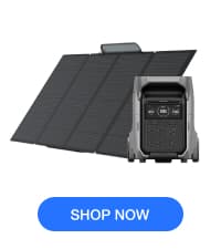 EF ECOFLOW Portable Power Station 3600Wh DELTA Pro, 120V AC Outlets x 5, 3600W, 2.7H Fast Charge, Lifepo4 Power Station, Solar Generator for Home Use, Power Outage, Camping, RV, Emergencies