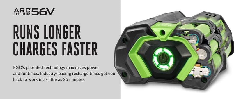 EGO Power+ PST3042 Nexus Portable Power Station for Indoor and Outdoor Use Two 7.5Ah Battery Included, Black