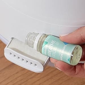 Frida Baby 3-in-1 XL Top Fill Humidifier for Bedroom, Allergy Relief, 6L Tank Cool Mist Humidifier for Large Rooms + Diffuser, Nightlight, Auto Shut-Off, Quiet, Carry Handle, Essential Oil Diffuser