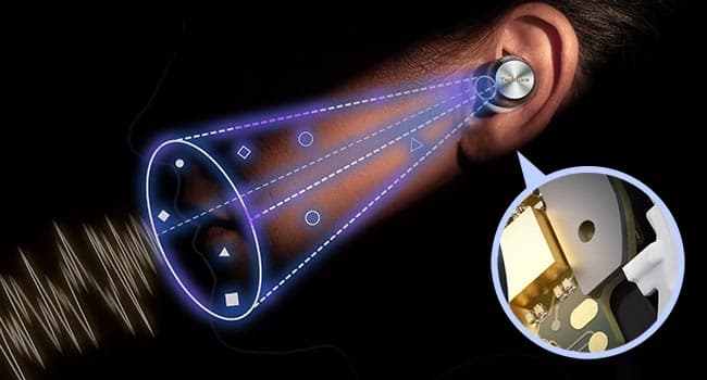 Technics Reference Class Hi-Fi Wireless Earbuds, Dolby Atmos with Head Tracking, Adaptive Noise Cancelling, 3 Device Multipoint, 10-hr Battery, Wireless Charging, Improved Fit - EAH-AZ100-K (Black)