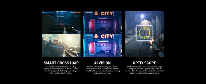 MSI MAG 271QP QD-OLED X24 27-inch 2560 x 1440 (QHD) Gaming Monitor, 240Hz, Adaptive-Synch, HDMI, DisplayPort, VESA Mountable, Tilt, Height Adjustable, Speaker, 0.03ms, Black