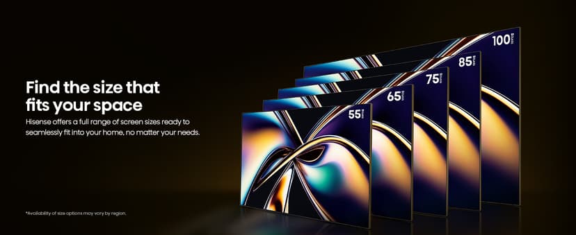 Hisense 55" Class U8 Mini-LED ULED 4K UHD Google Smart TV (55U8QG, 2025 Model) - QLED, Native 165Hz, VRR 288, Up to LD5600, 5000 Nits, HDR10+, Dolby Vision IQ · Atmos, IMAX Enhanced, 4.1.2 Ch Audio