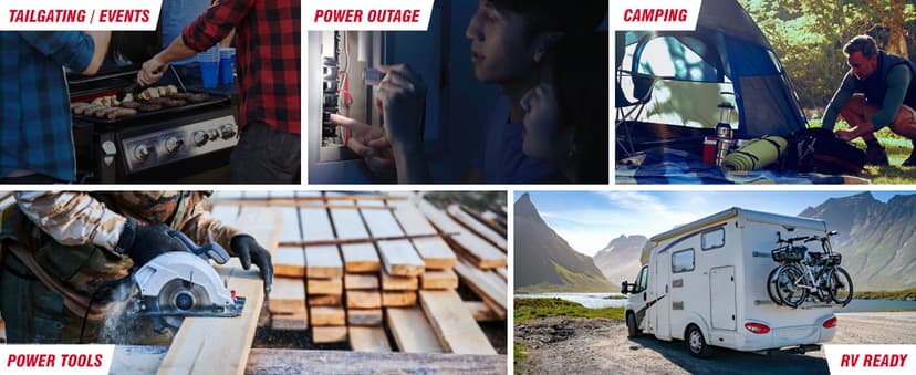 A-iPower 1500 Watt Portable Quiet Inverter Generator Gas Powered, Small Ultra Lightweight Quiet Generator for Camping, Tailgating, Home Backup, Emergency, EPA & CARB Compliant, CO Sensor (SUA1500i)