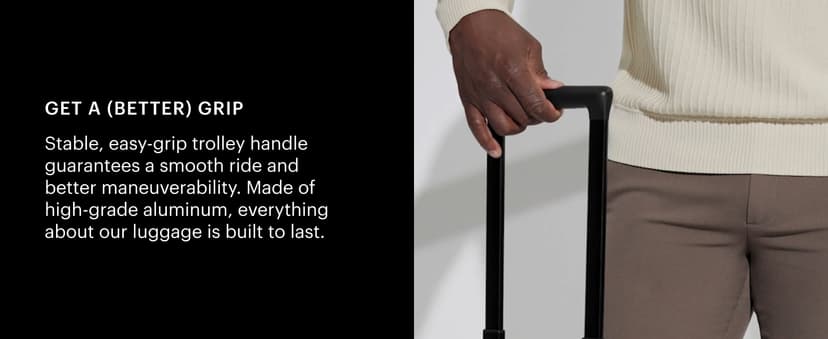 Away Carry-On Luggage, Lightweight Hardside Suitcase with Spinner Wheels, 22 Inch Airline Approved, TSA Lock, Navy Blue