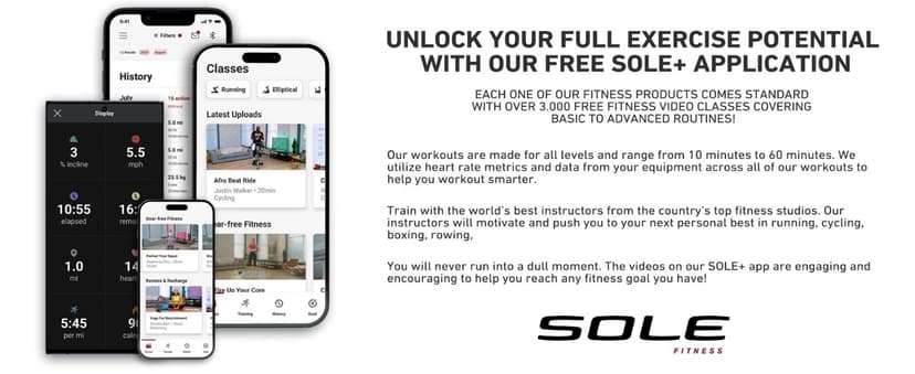 SOLE Fitness F63, F65, F80, F85, TT8 Treadmill With Incline, Bluetooth, Foldable Option - For Home, Work From Home Fitness, Running and Walking