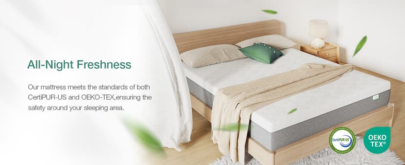 Novilla Full Size Mattress, 8-Inch Gel Memory Foam Mattress for Pressure Relief, Enhanced Support & Plush Comfort, Full Bed in a Box, Bliss