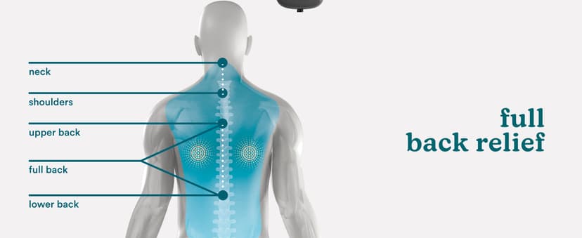 Homedics Back Massager with Heat, Shiatsu Elite II Heated Neck and Back Massage Cushion. 3 Different Massage Styles and 3 Massage Zones. Comes with Controller and Chair Straps